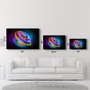 Wallity Pintura decorativa de vidrio templado Multicolor 35 x 55 cm